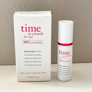 Philosophy Time in a Bottle Eye Serum 15ml/0.5oz NEW